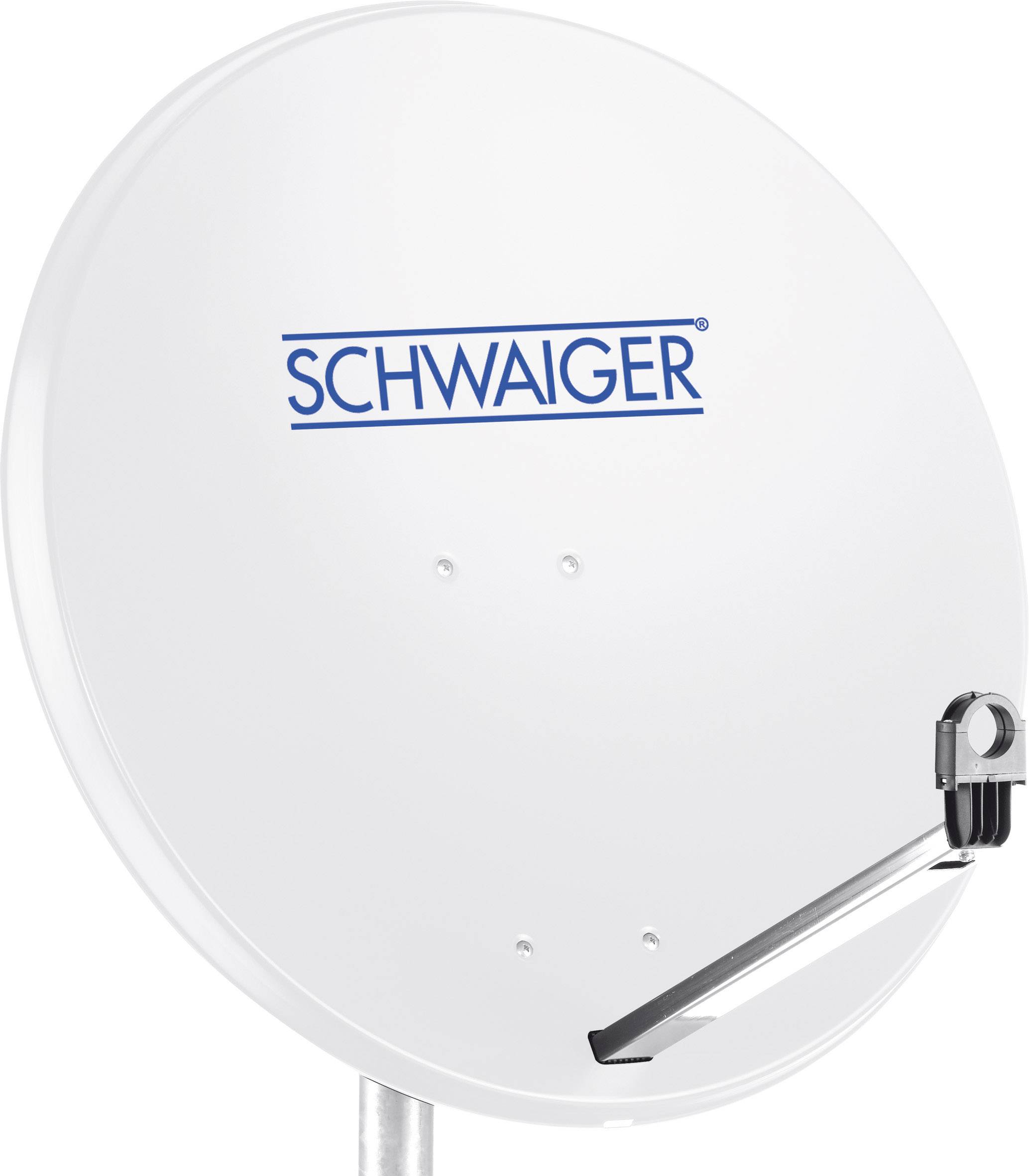 Schwaiger SPI996.0 Parabolantenn 80 cm Reflektormaterial: Stål Ljusgrå