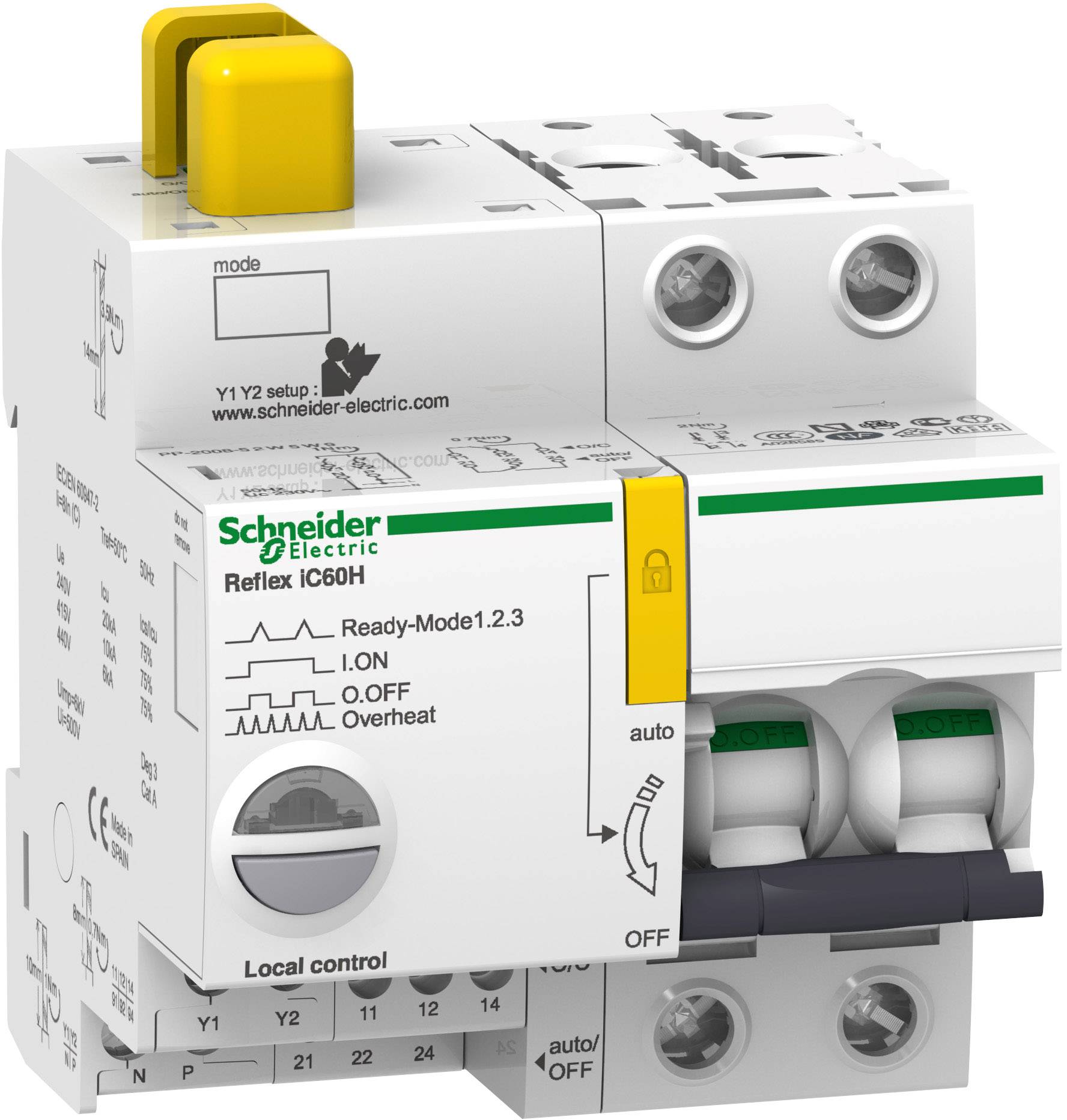 Schneider Electric A9C66216 A9C66216 Automatsäkring 16 A 230 V