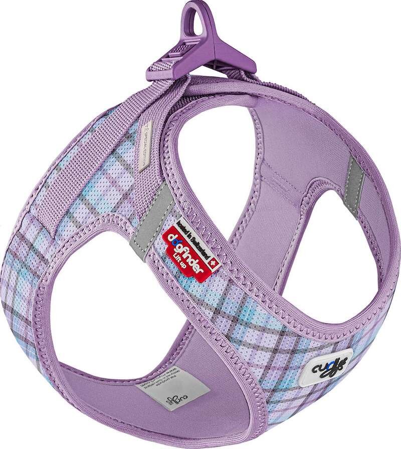 Curli Vest Sele Clasp Air-Mesh Lavendel