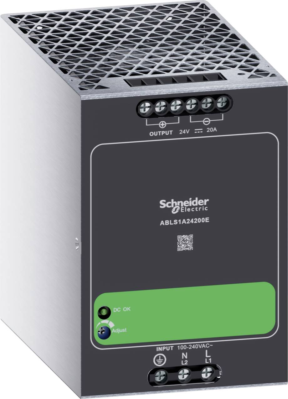 Schneider Electric ABLS1A24200E DIN-skena nätaggregat 20 A 480 W Innehåll 1 st