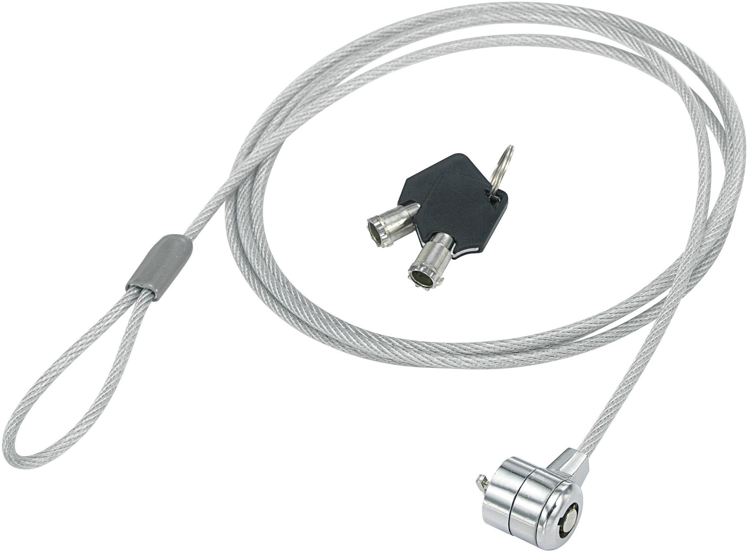 Renkforce Laptoplås Nyckellås inkl. 2 nycklar 1500 mm RF-4777544