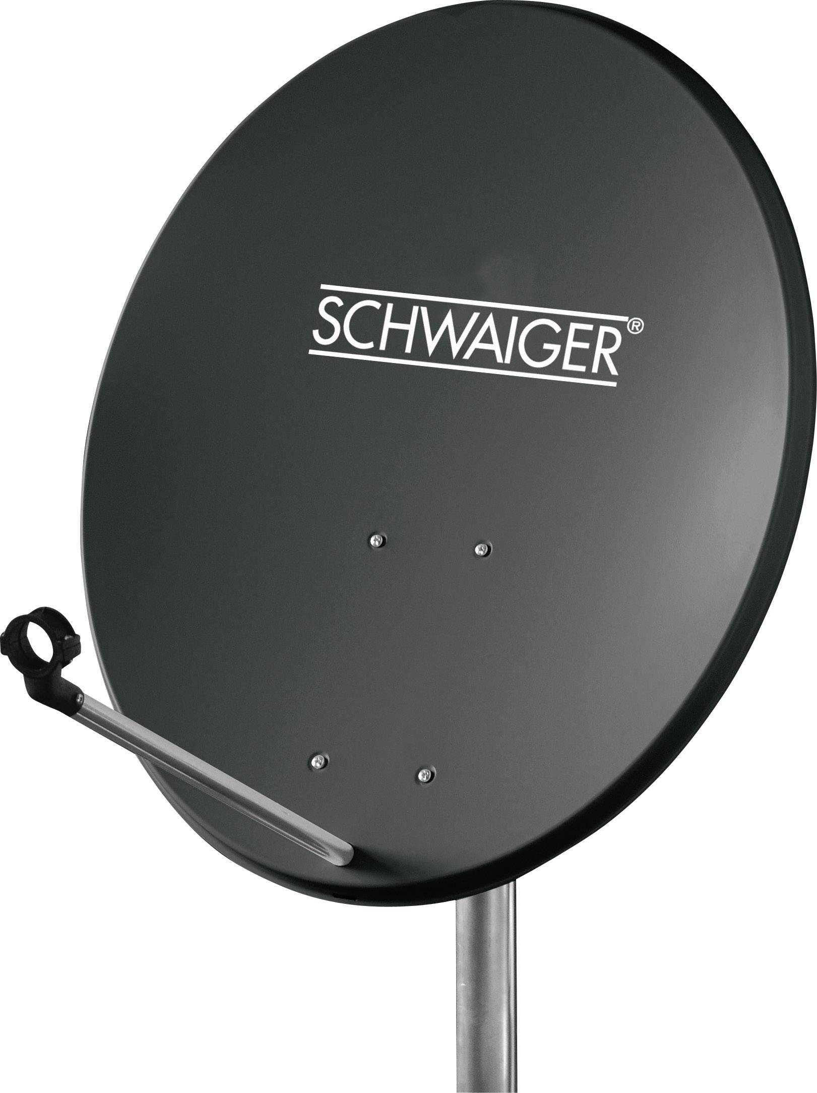 Schwaiger SPI550.1 Parabolantenn 60 cm Reflektormaterial: Stål Antracit