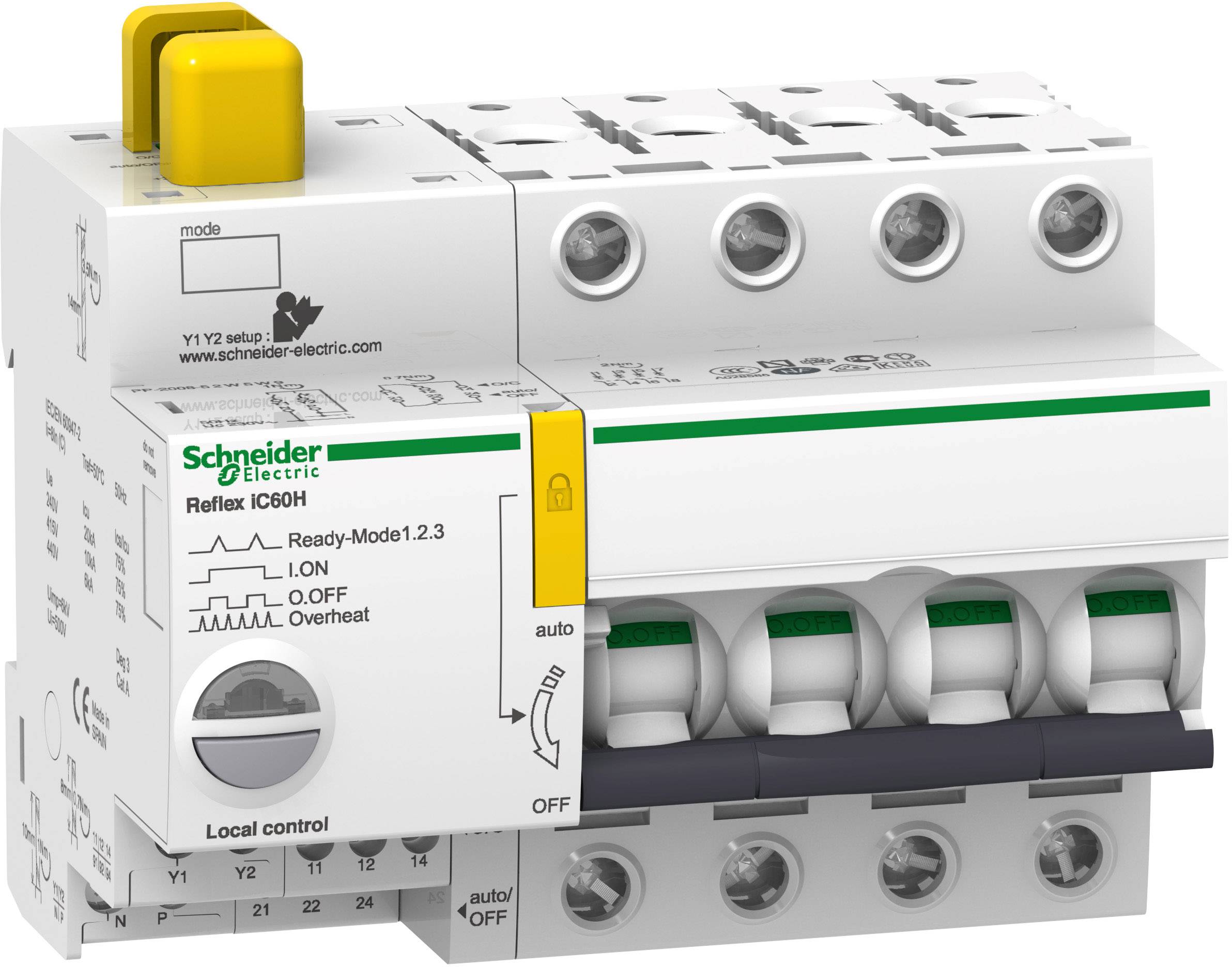 Schneider Electric A9C66410 A9C66410 Automatsäkring 10 A 230 V