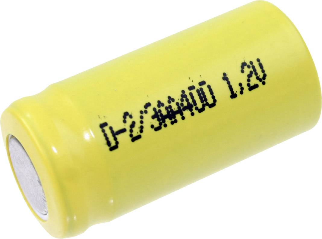 Specialbatteri laddbart 2/3 AA Flat-Top NiCd Mexcel 1.2 V 400 mAh 1 st