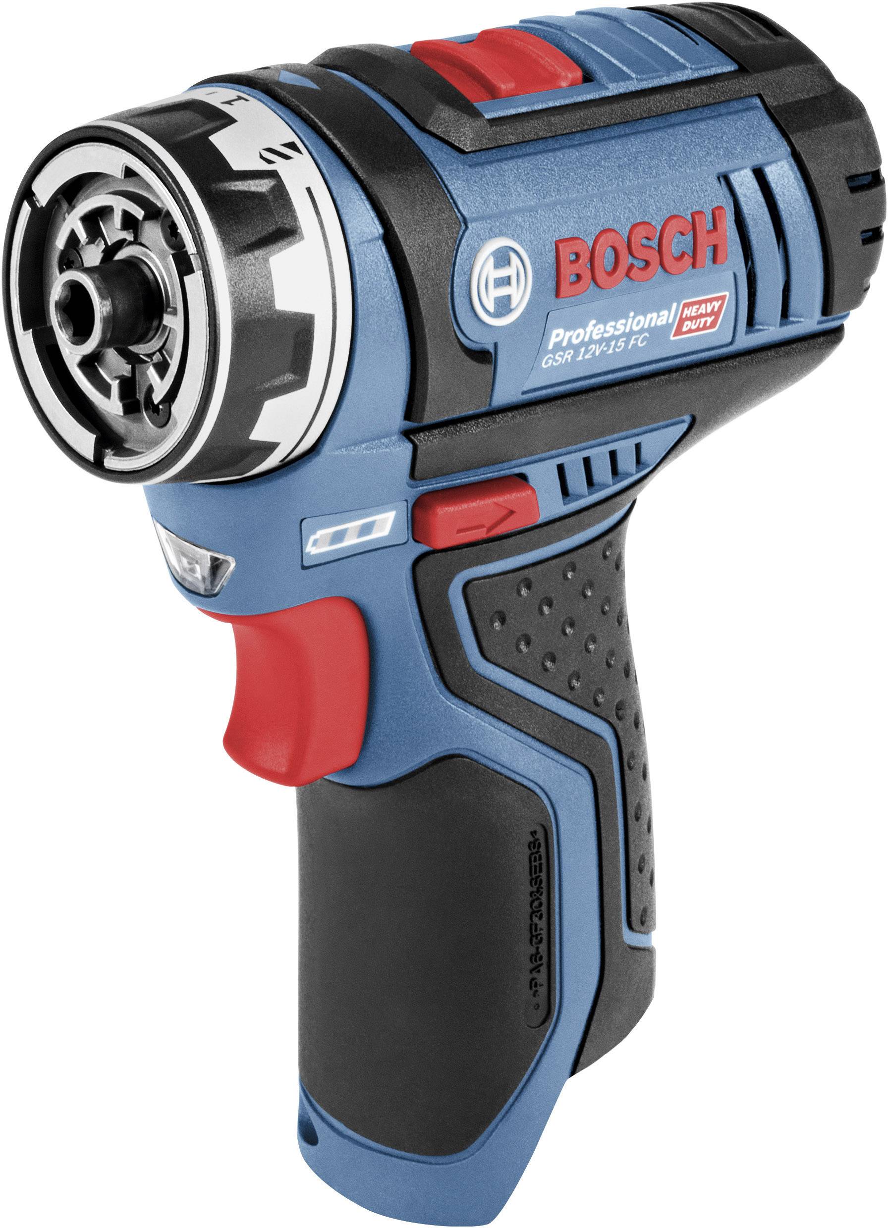 Bosch Professional GSR 12V-15 FlexiClick 06019F6004 Borrskruvdragare batteri 12 V Li-Ion exkl. batteri/laddare, Utan lad