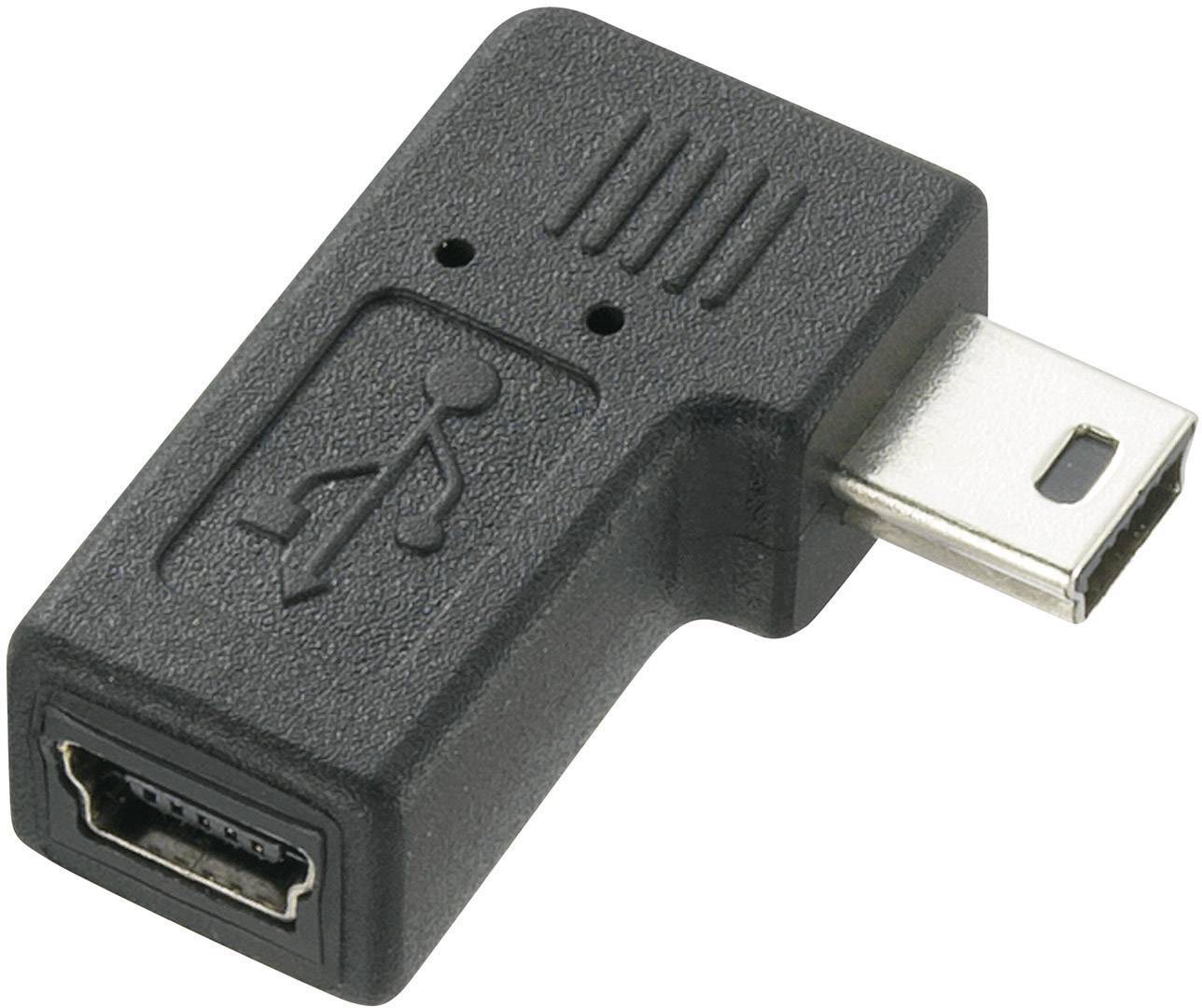 Renkforce USB 2.0 Adapter [1x USB 2.0 Mini-B hane – 1x USB 2.0 Mini-B hona]