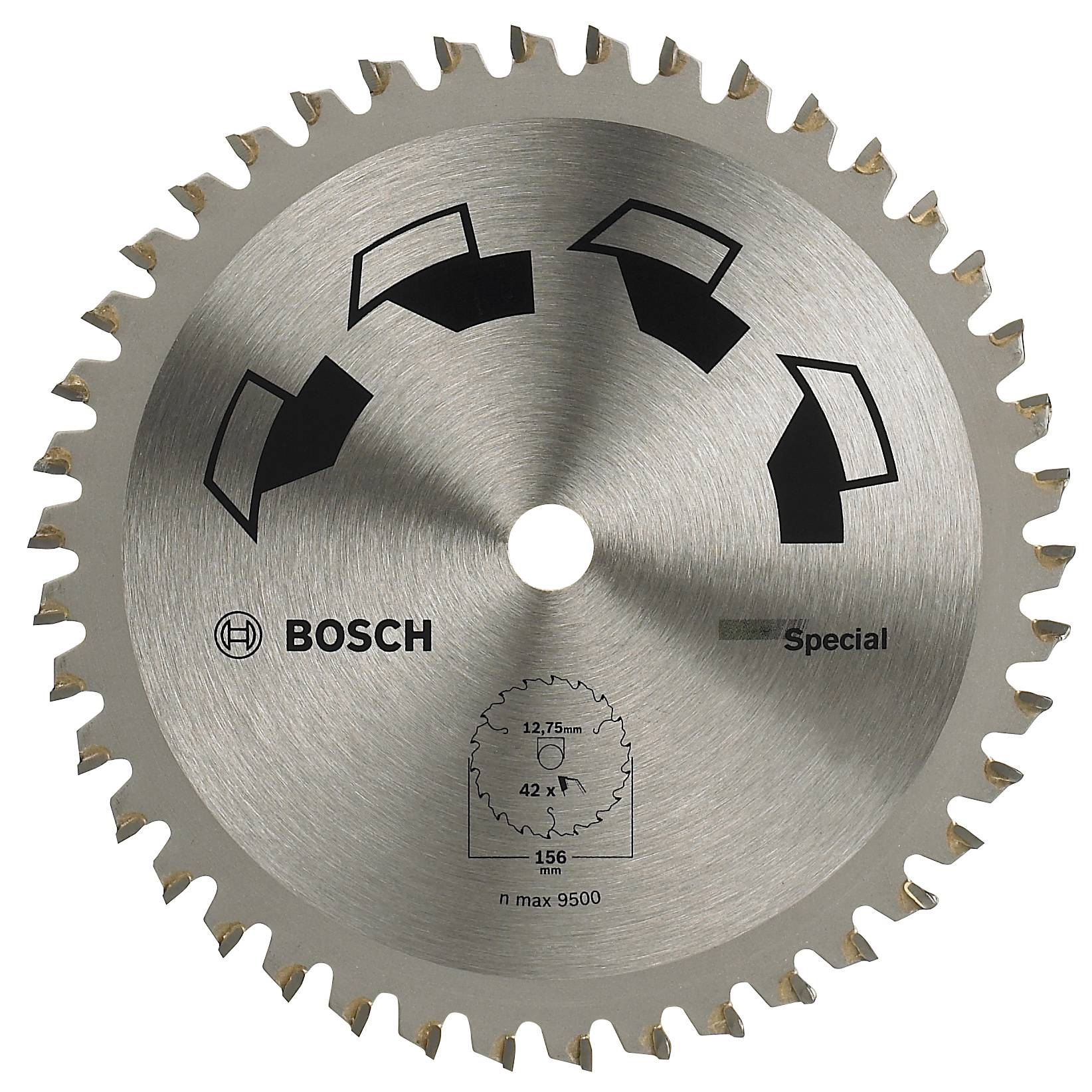 Bosch Accessories Special 2609256898 Hårdmetall cirkelsågklinga 156 x 12.75 mm Antal tänder (per tum): 42 1 st