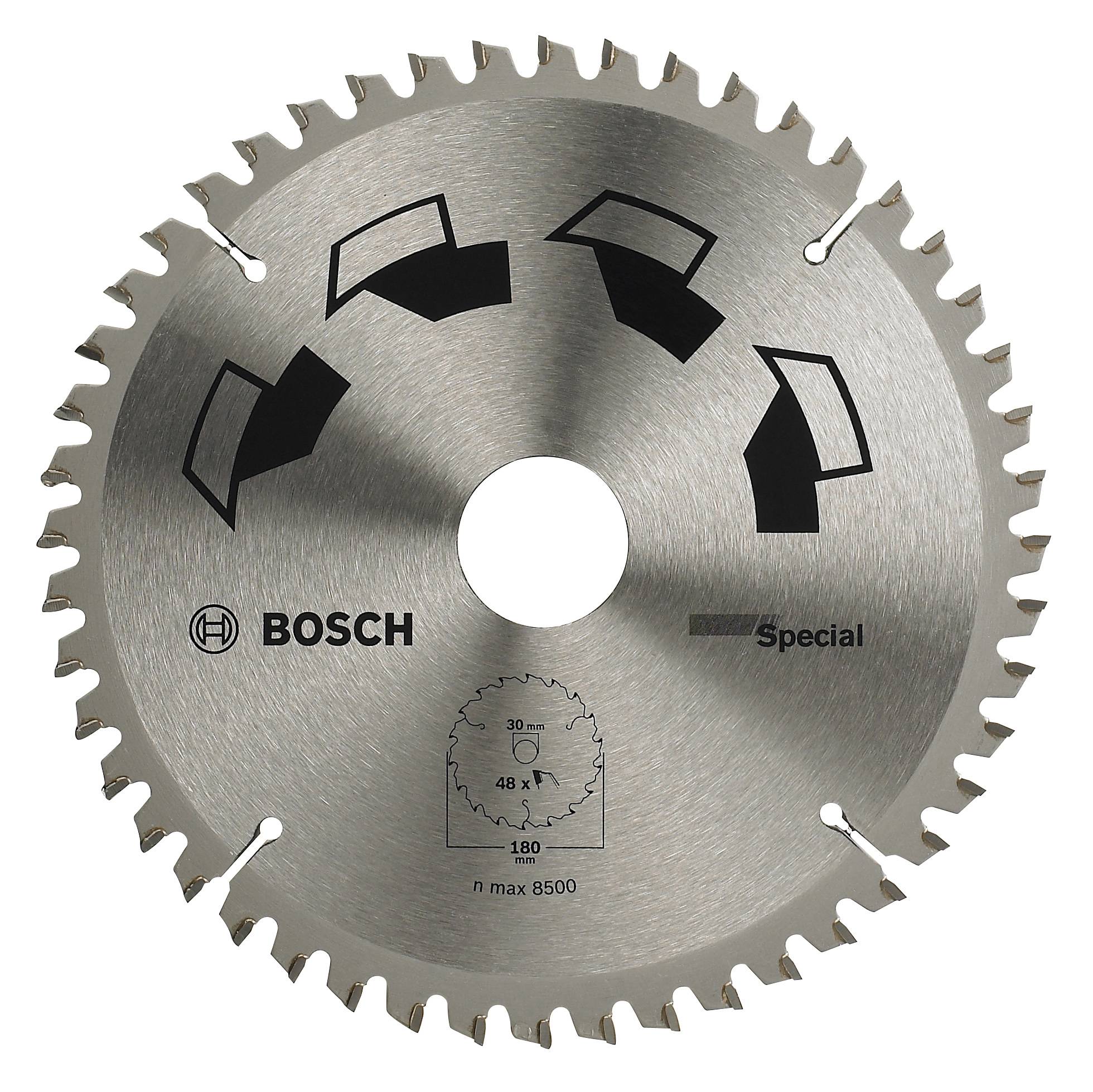 Bosch Accessories Special 2609256889 Hårdmetall cirkelsågklinga 180 x 30 mm Antal tänder (per tum): 48 1 st