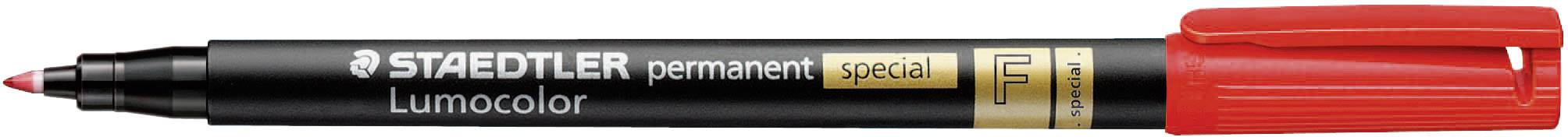 Staedtler Lumocolor permanent special F 319 F-2 Permanent bläckpenna Röd vattensäker: Ja