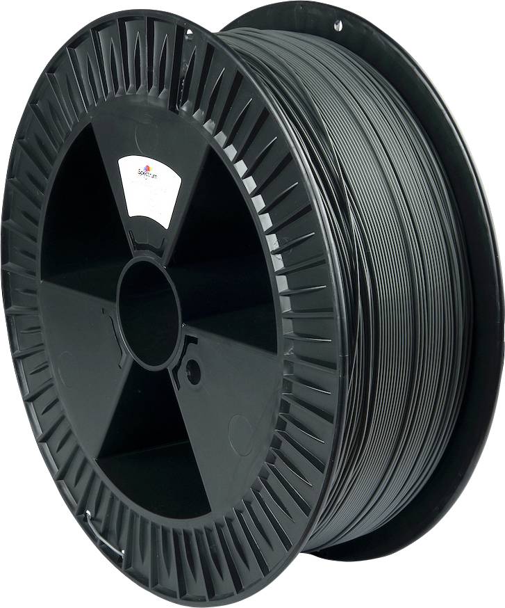Spectrum Filaments 80129 PLA Premium 3D-skrivare Filament PLA-plast Hög draghållfasthet 1.75 mm 2000 g Mörkgrå 1 st