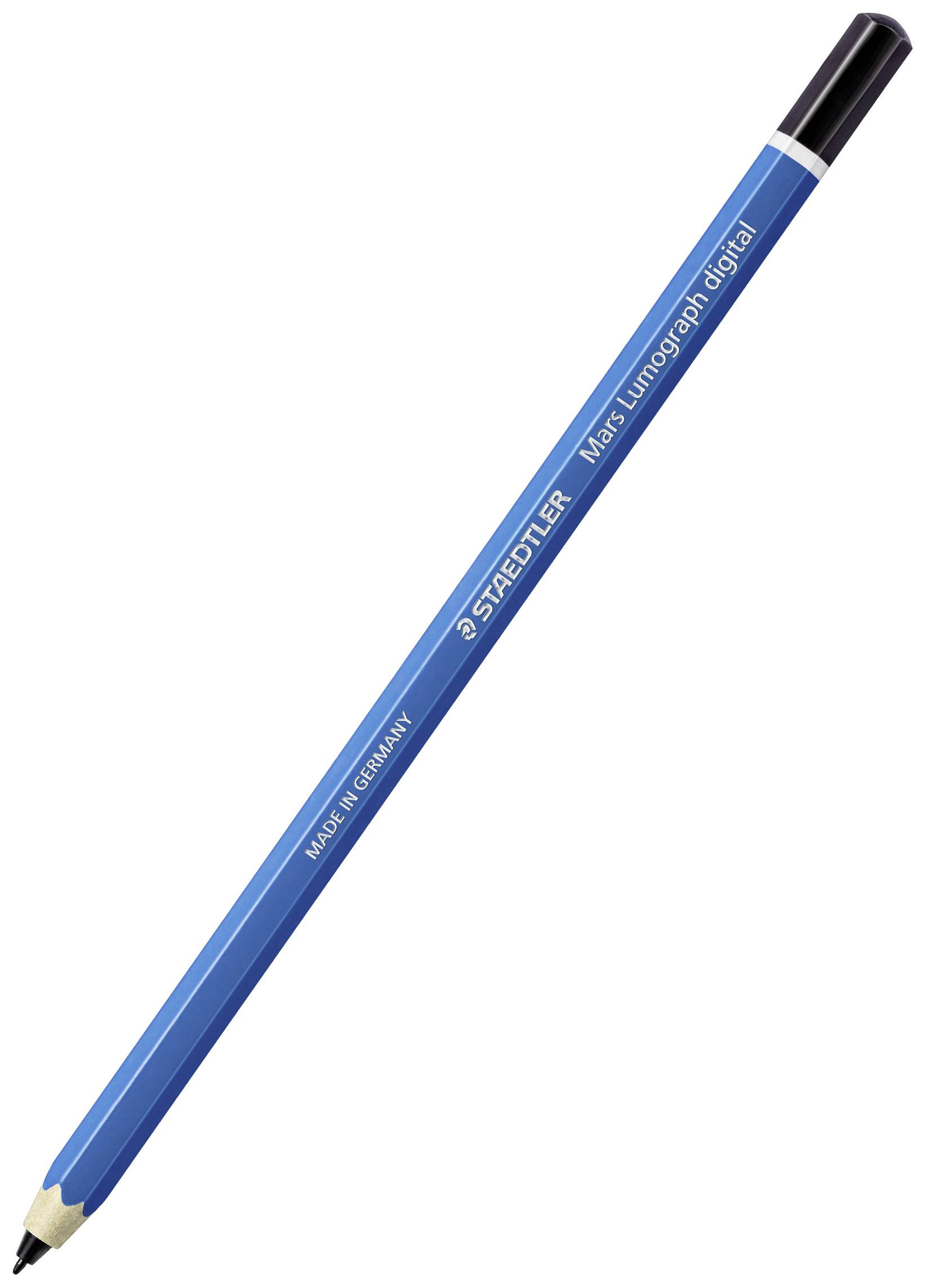 Staedtler Mars® Lumograph® digital classic Digital penna med tryckkänslig spets, med precisions skrivspets Blå