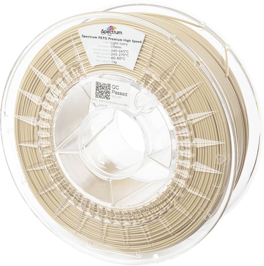 Spectrum Filaments 81541 PETG Premium High Speed 3D-skrivare Filament PETG Highspeed-filament, kemiskt beständig 1.75 mm