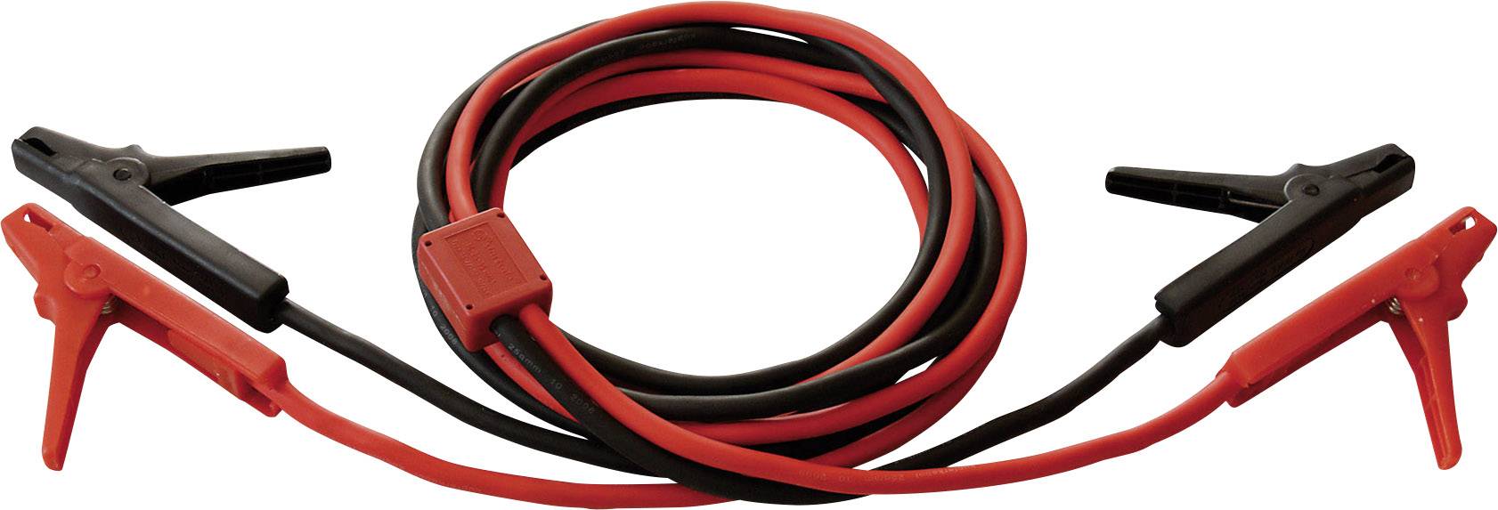 SET® SKS16 Startkabel 16 mm² Koppar 3.00 m med plasttång, med skyddskrets