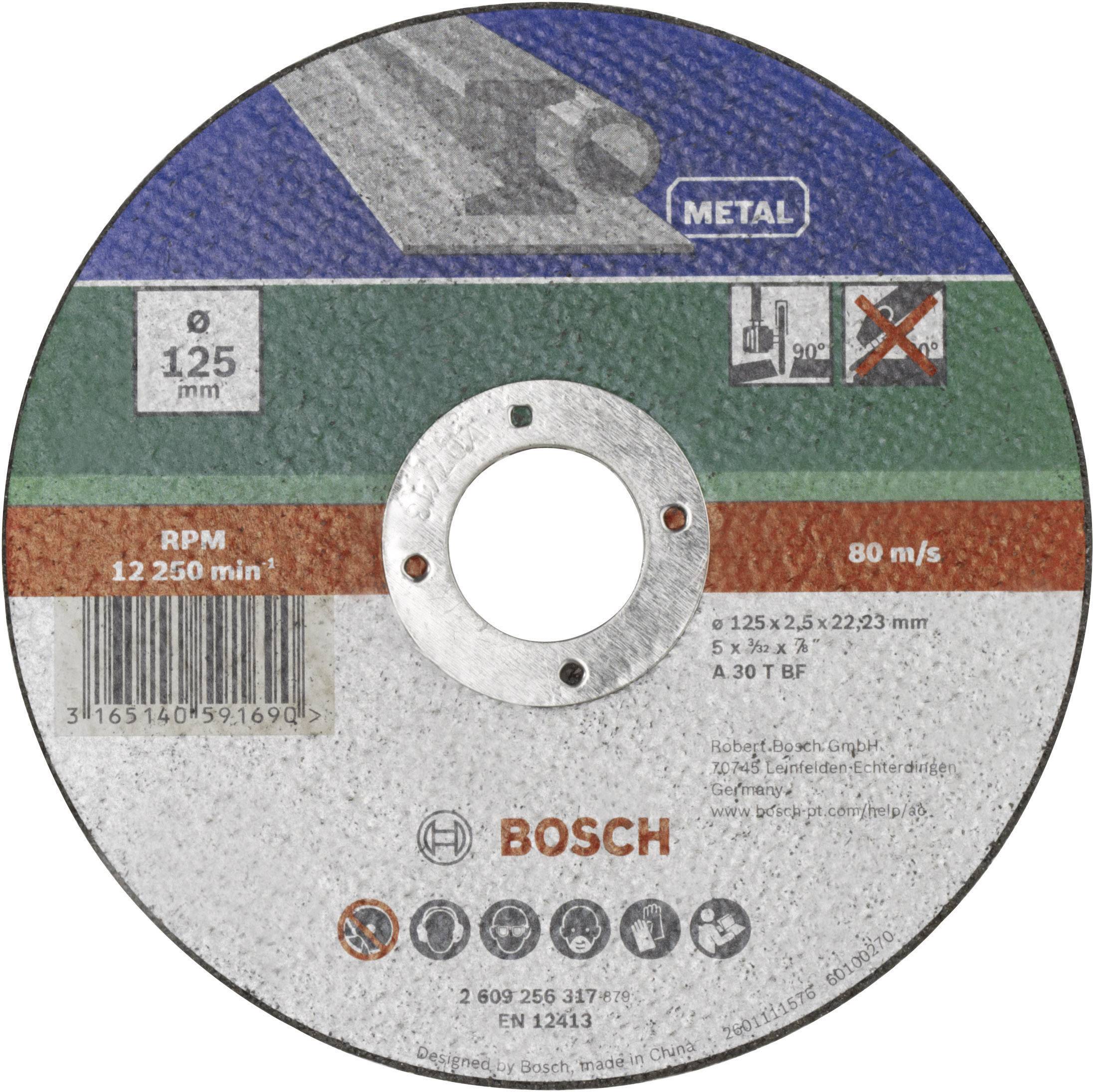 Bosch Accessories A 30 S BF 2609256317 Separationspår rakt 125 mm 22.23 mm 1 st