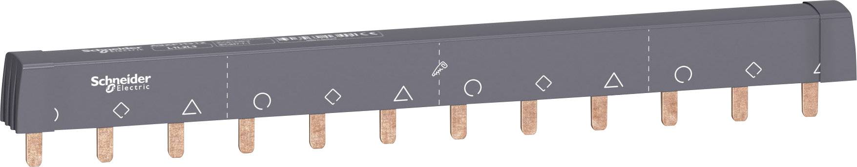 Schneider Electric A9XPH312 Fasskena A9XPH312 stall 3-polig 12MOD. 100A Phase busbar Vit 1 st