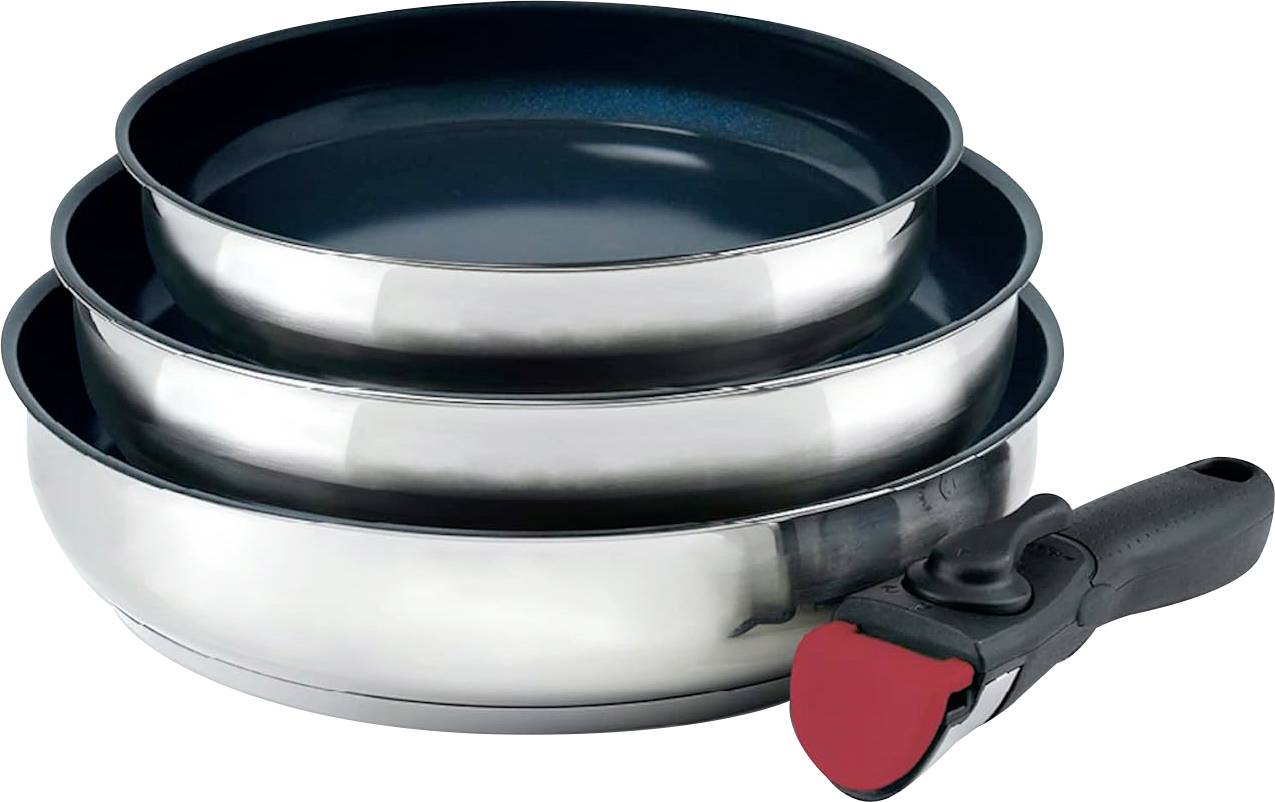 Qdesign 195-002 Set med stekpannor 3 delar