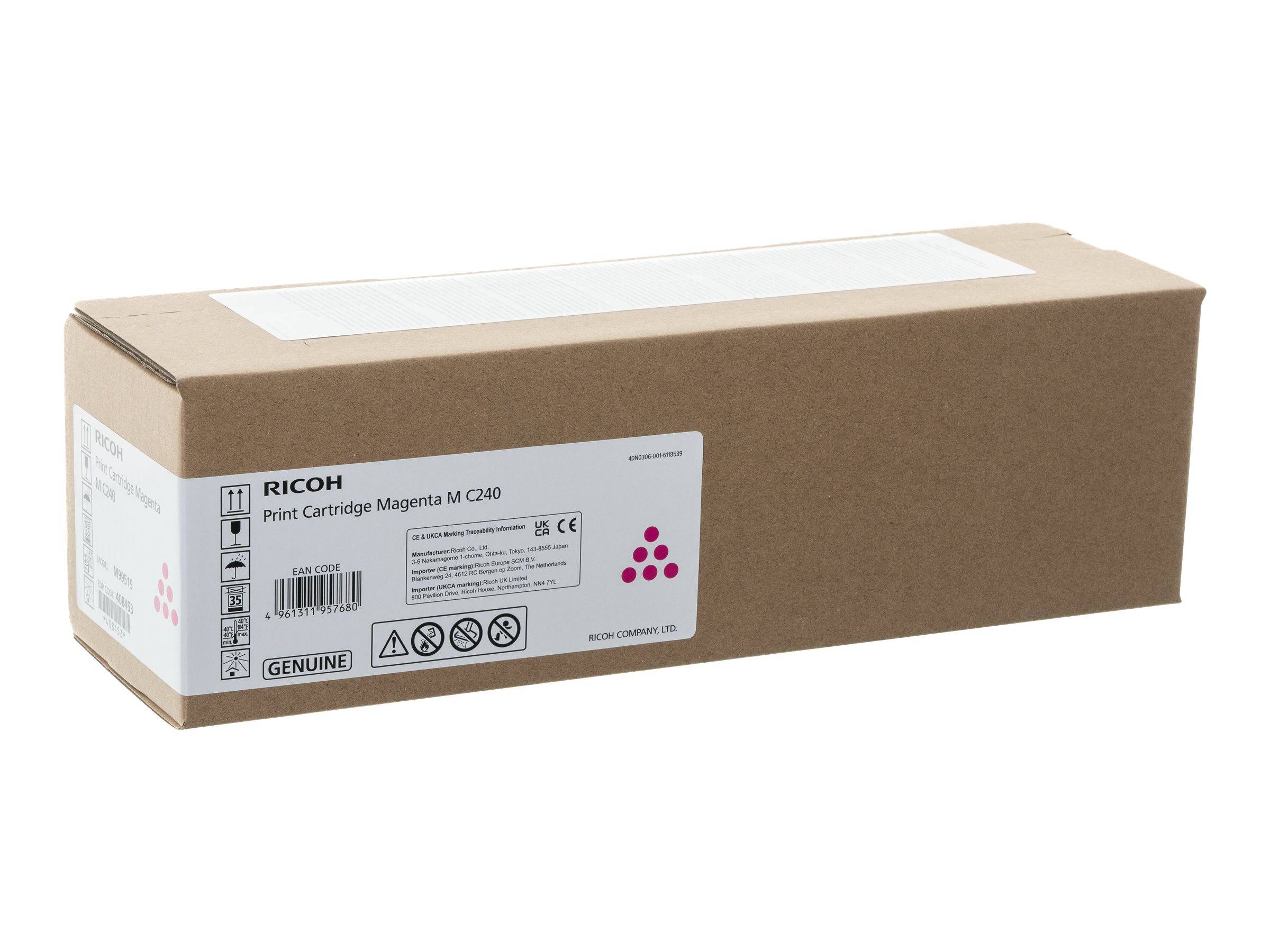 Ricoh Toner 408453 Original Magenta 408453