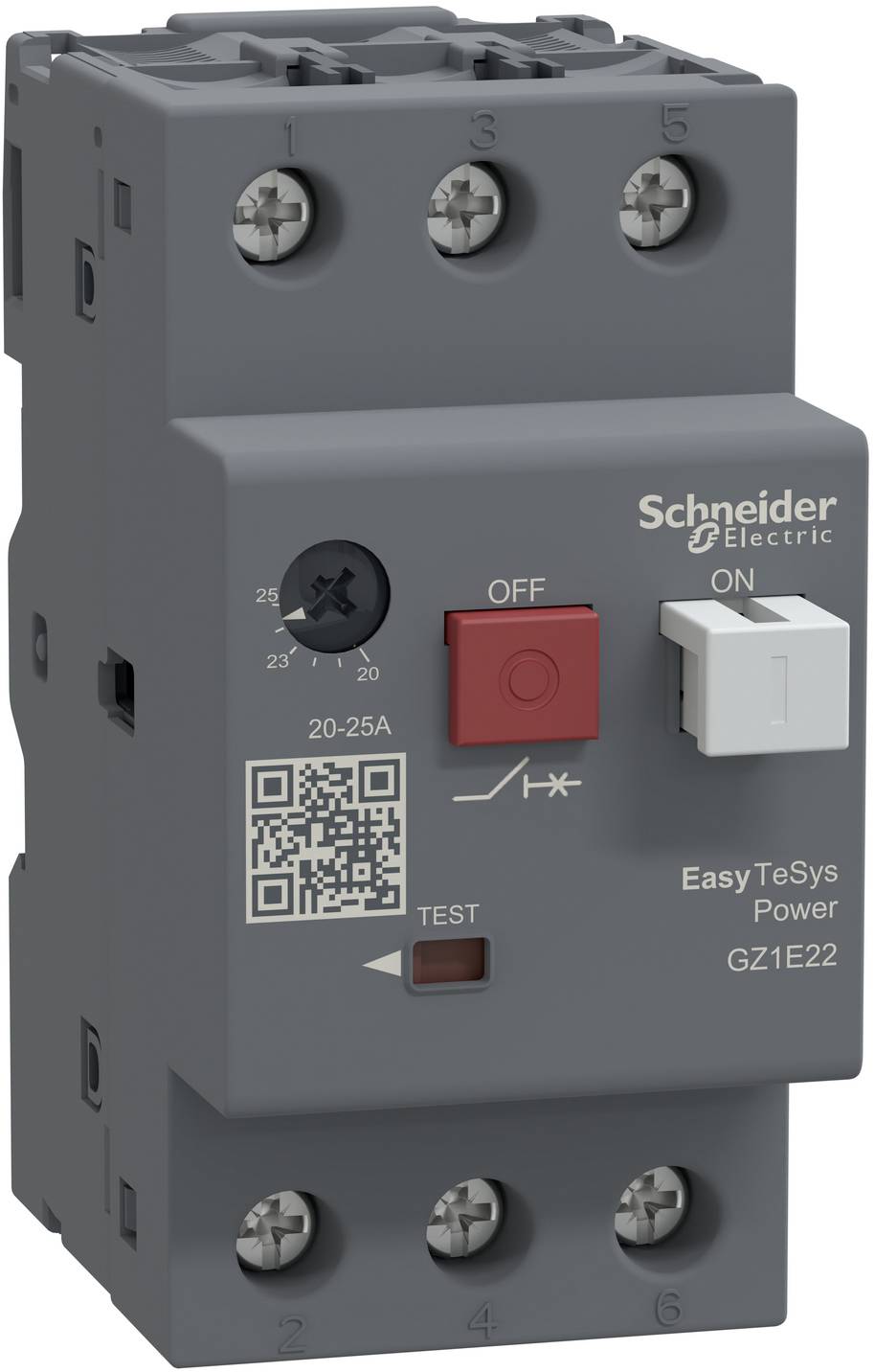 Schneider Electric GZ1E22 Motorskyddsbrytare 1 st