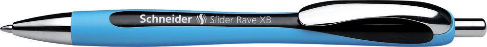 Schneider, kulspetspenna Slider Rave/132501, svart, XB