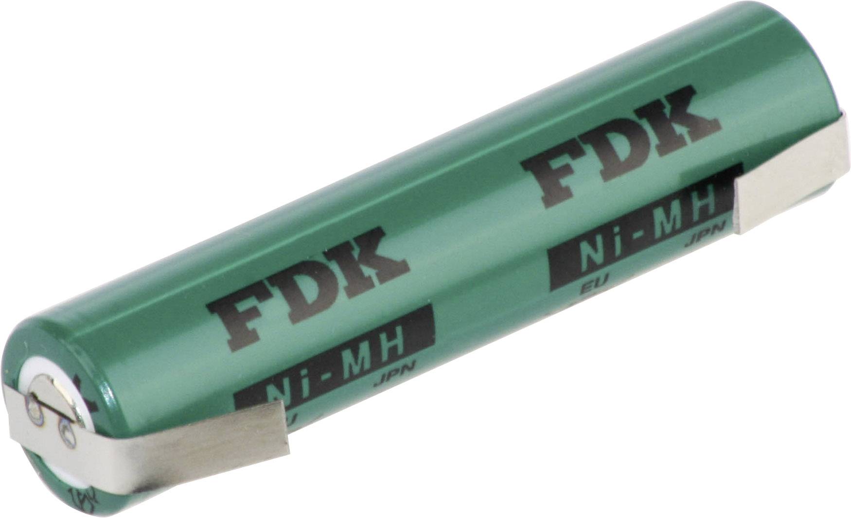 Specialbatteri laddbart AAA (R03) U-lödfana NiMH FDK 1.2 V 730 mAh 1 st