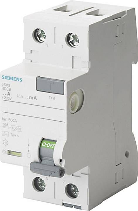 Siemens 5SV33116KL Jordfelsbrytare A 2-polig 16 A 0.03 A 230 V