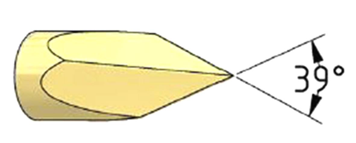 PTR Hartmann 1025/E-V-1.5N-AU-0.9 Precisionsprovstift