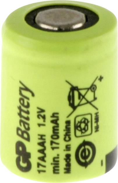 Specialbatteri laddbart 1/3 AAA Flat-Top NiMH GP 1.2 V 170 mAh 1 st
