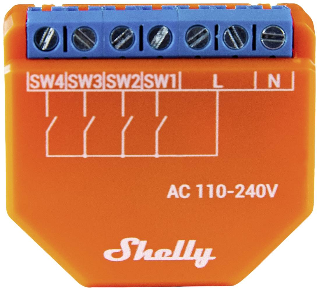 Shelly Shelly Qubino Wave i4 Scenario-modul Z-Wave