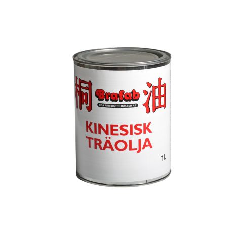 Brafab 7614 Träolja 1 l, kinesisk, ofärgad
