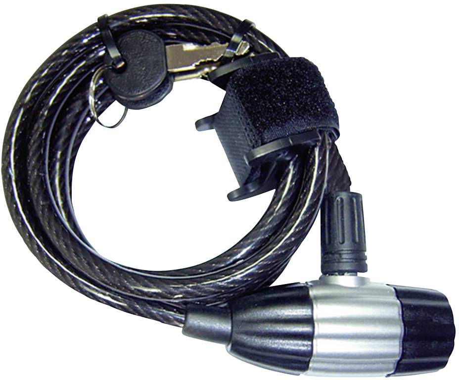 Security Plus SK 55 Kabellås Svart Nyckellås