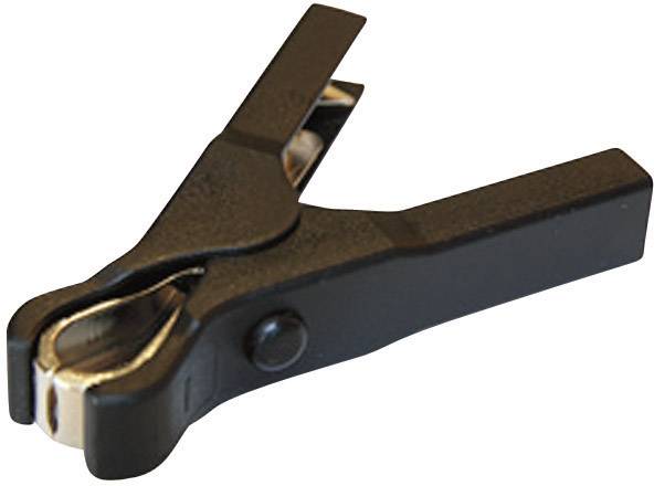 SET® LZ41 Batteriklämma 6,3 mm flatstiftsanslutning eller lödanslutning Svart 1 st