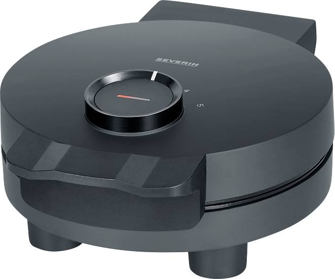 Severin WA 2116 Våffeljärn Non-stick-beläggning, Kontrolljus Svart