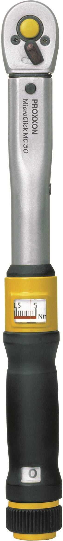 Proxxon Industrial MicroClick MC 30 23349 Momentnyckel Med spärrhandtag 1/4″ (6.3 mm) 6 – 30 Nm