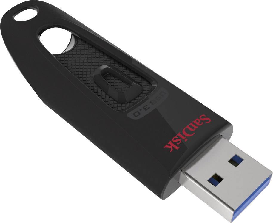 SanDisk Ultra® USB 3.0 USB-minne 256 GB Svart SDCZ48-256G-U46 USB 3.2 Gen 1