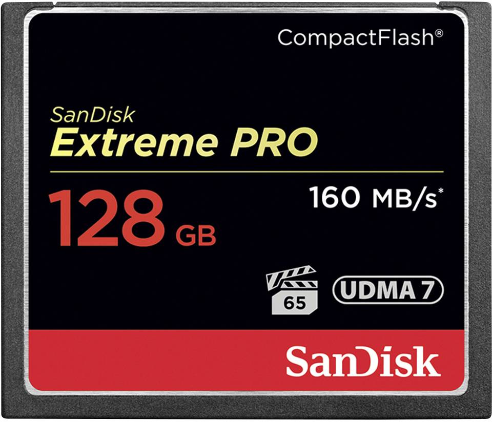 SanDisk Extreme Pro® CF-kort 128 GB