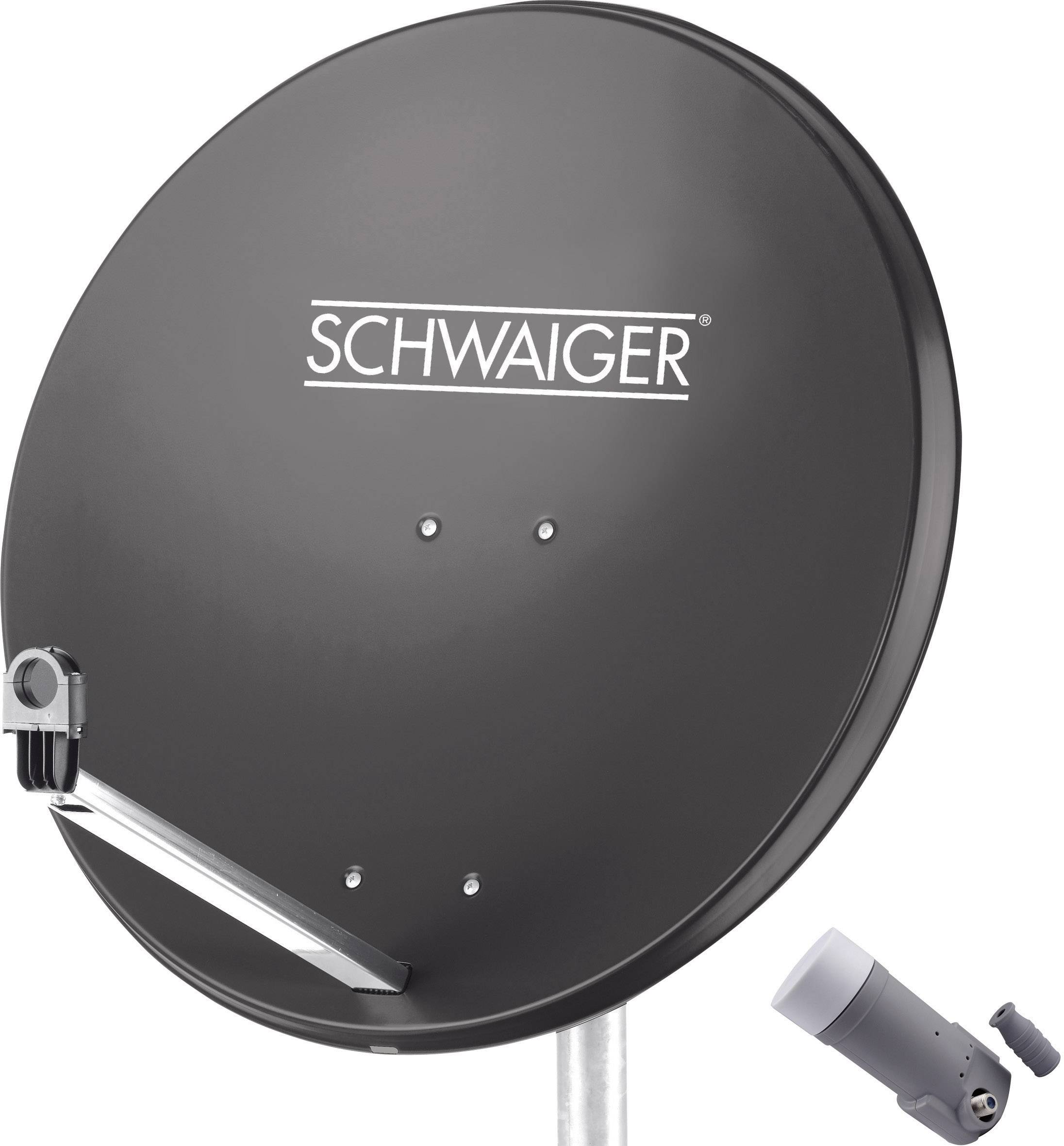 Schwaiger SPI9961SET1 Parabolkit Abonnenter: 1 80 cm