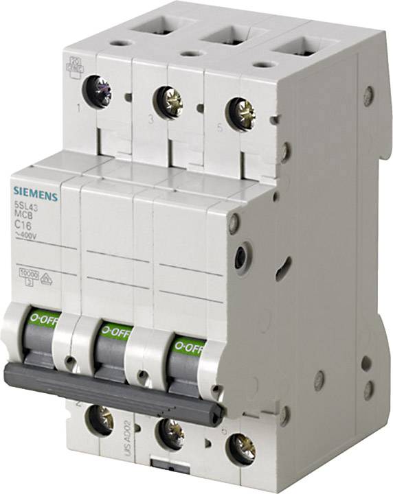 Siemens 5SL43406 5SL4340-6 Automatsäkring 3-polig 40 A 400 V
