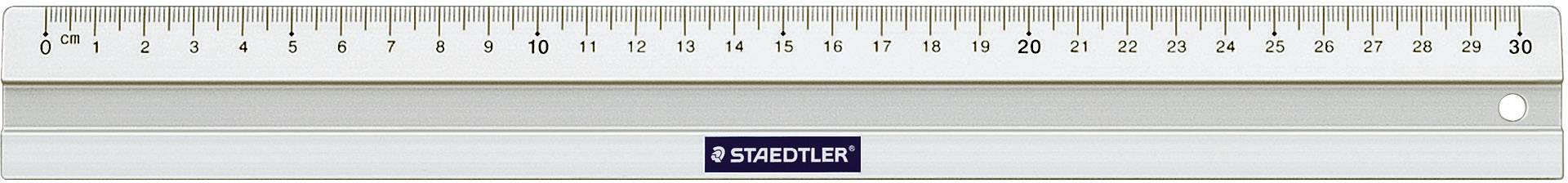 Staedtler linjal i metall 30 cm