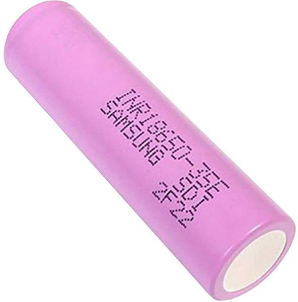 Specialbatteri laddbart 18650 Högvärdigt , Flat-Top Li-Ion Samsung 3.6 V 3450 mAh 1 st