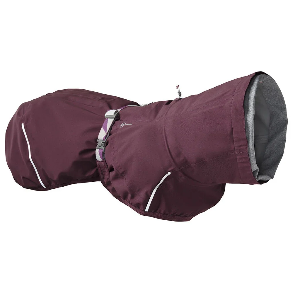 Hurtta ECO Mudventure hundjacka Eggplant, Storlek 35