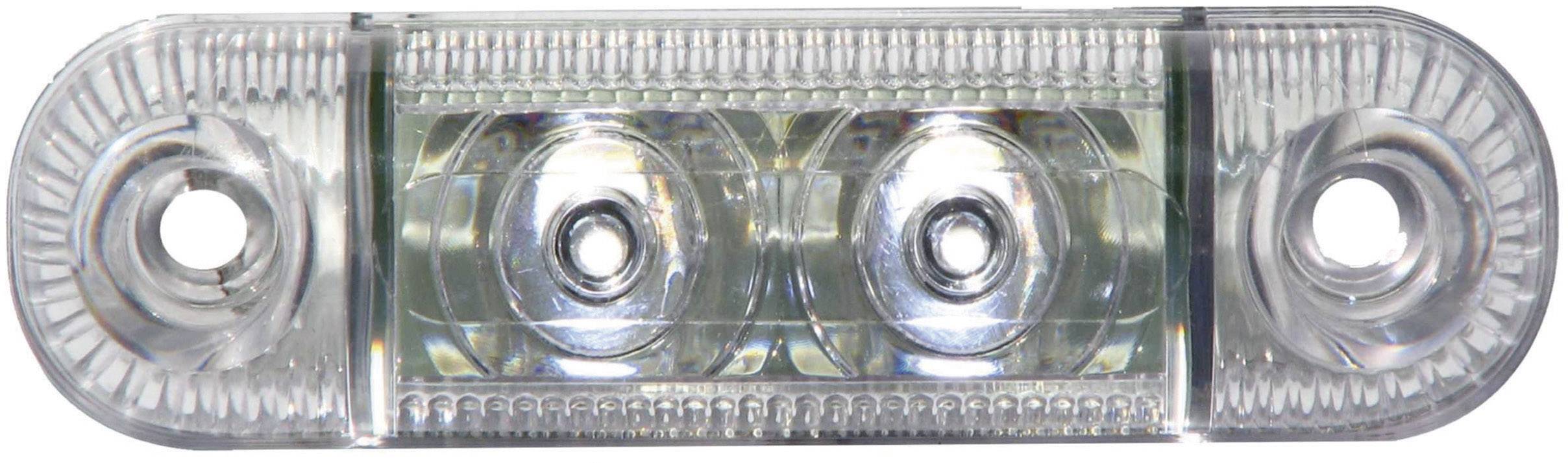 SecoRüt Positionslykta Postionsljus sidoljus 12 V, 24 V Vit Klart glas