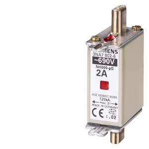 Siemens 3NA78076 Säkringsinsats Säkringsstorlek = 0 20 A 690 V 3 st