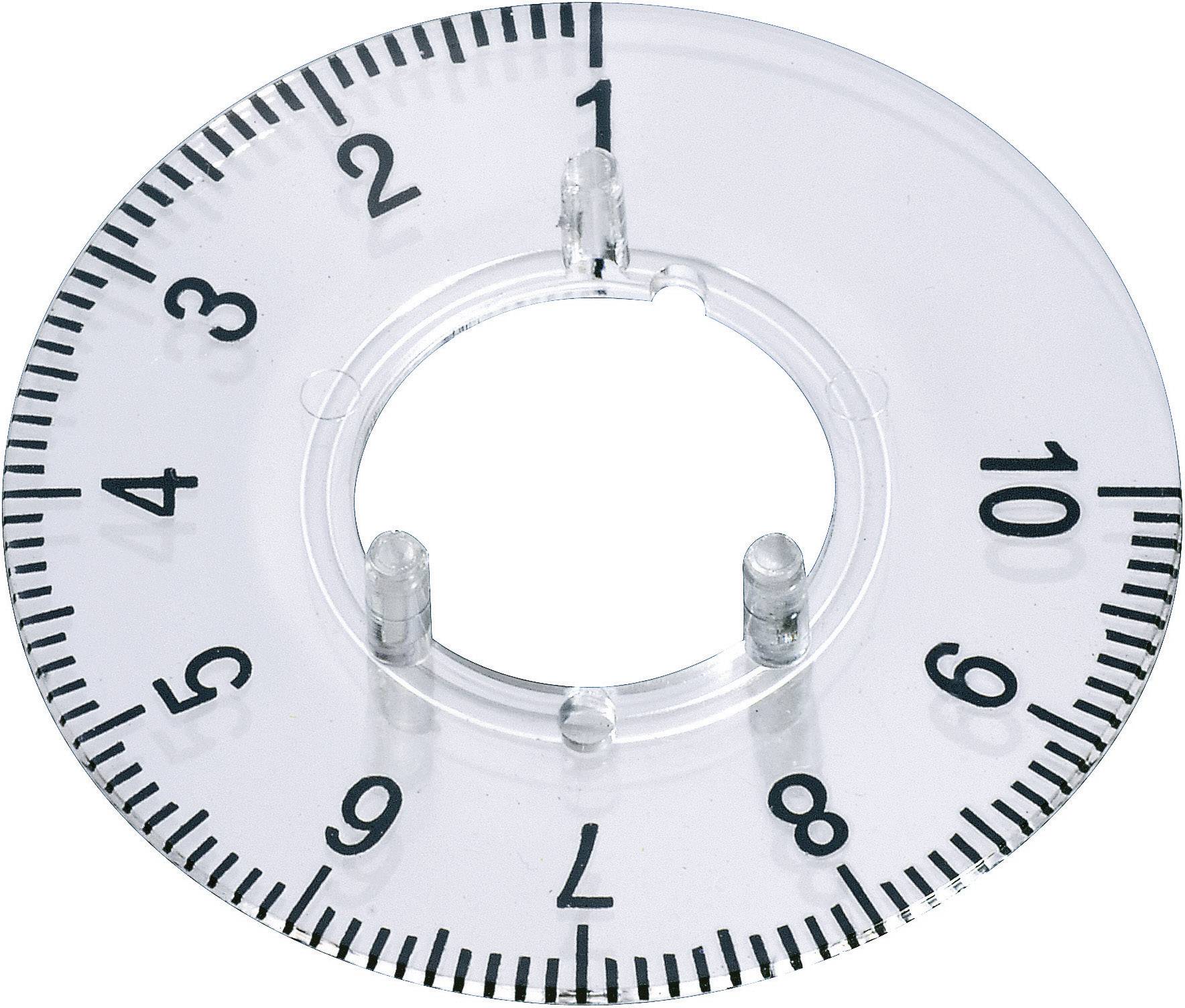 Skalskiva 1-10 270 ° OKW A4413060 Passar knapp Knapp 13,5 mm 1 st