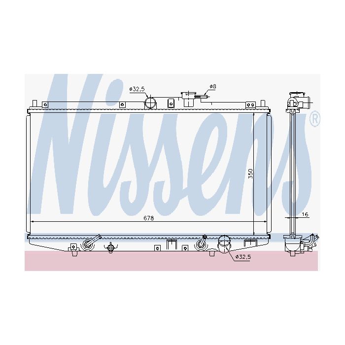 Kylare Nissens 17-68117