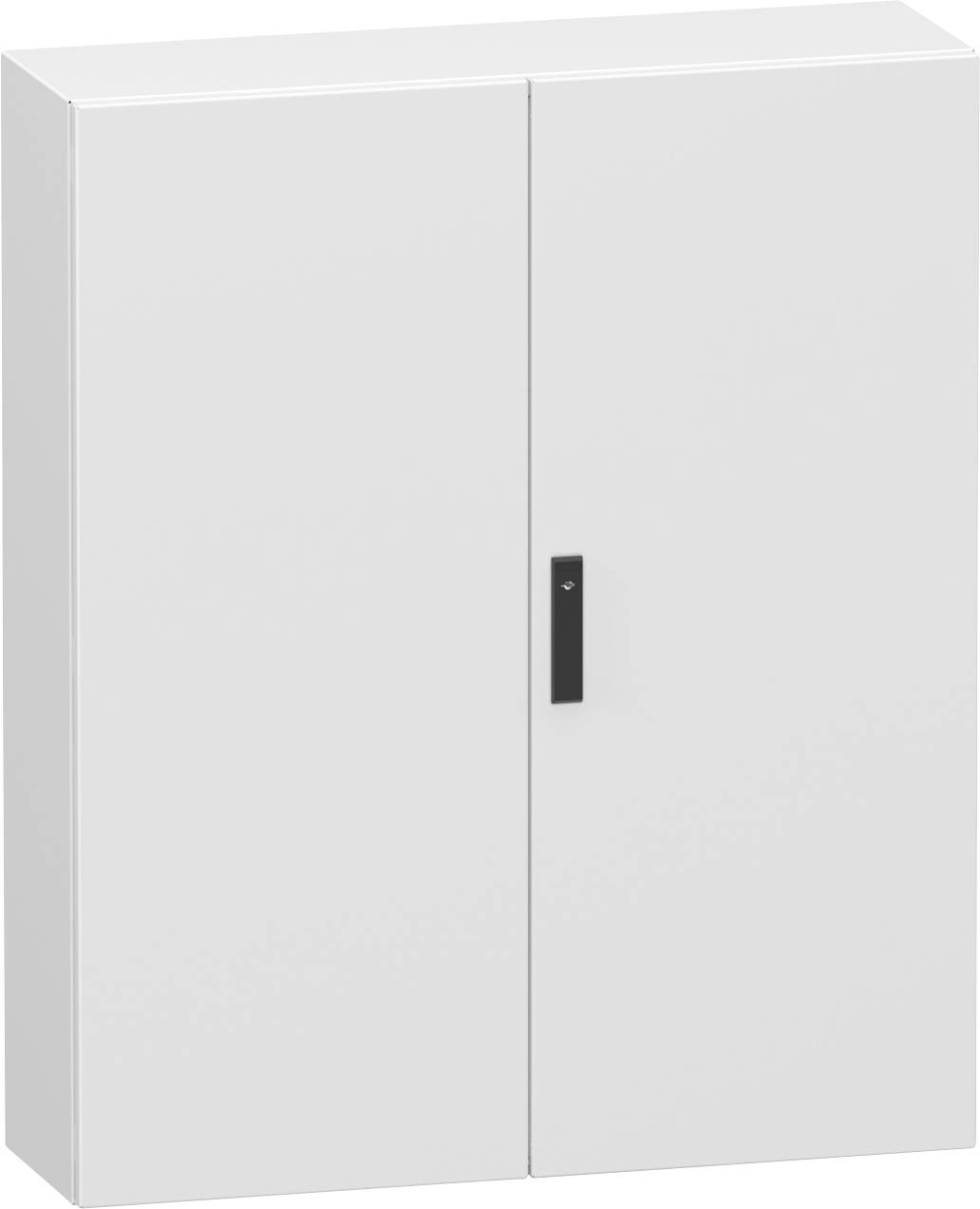 Schneider Electric Dörr 1000 x 1200 x 300 Stål Grå (RAL 7035) 1 st