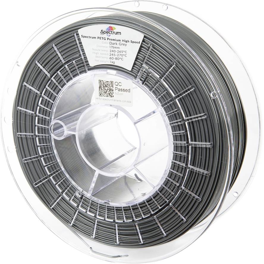 Spectrum Filaments 81539 PETG Premium High Speed 3D-skrivare Filament PETG Highspeed-filament, kemiskt beständig 1.75 mm