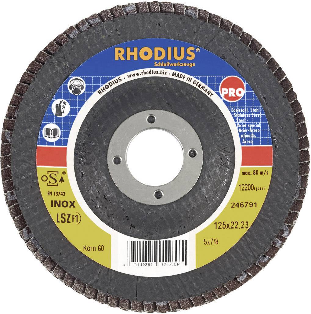Rhodius 205580 LSZ-F1 Lamellslipskiva Diameter 115 mm 1 st