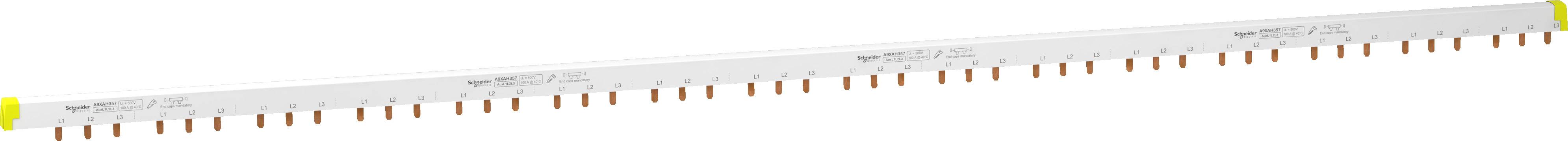 Schneider Electric A9XAH357 Schneider A9XAH357 fasskena stall Phase busbar Vit 1 st