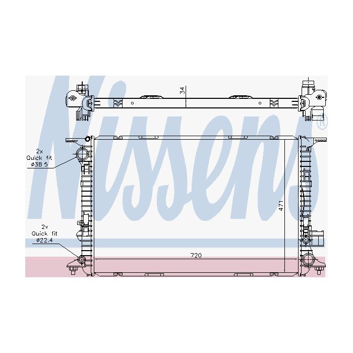 Kylare Nissens 17-60327