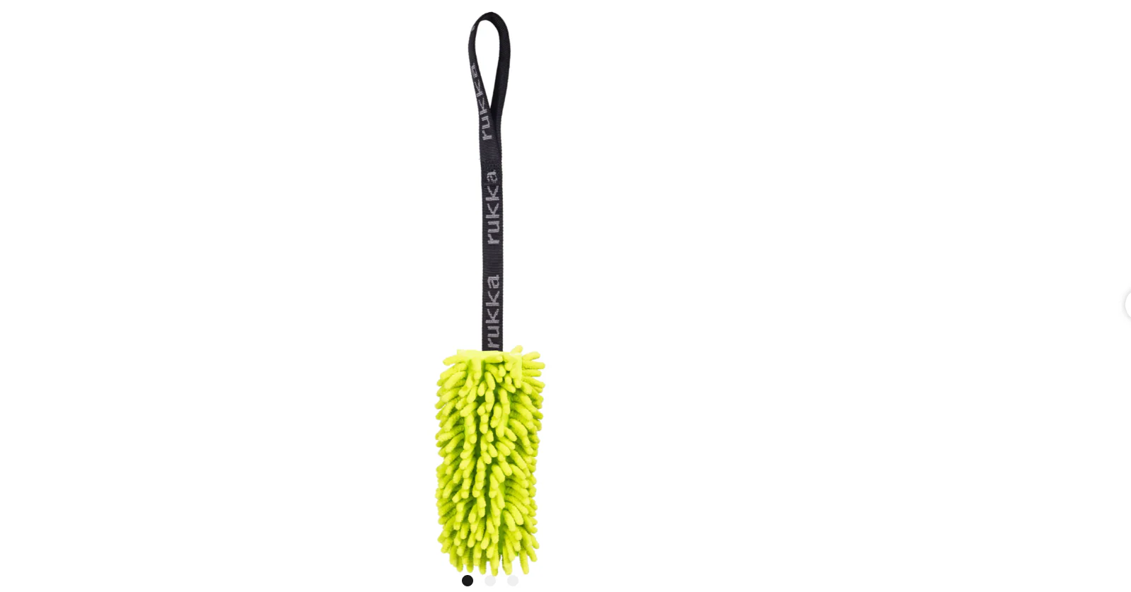 Rukka Pets Hundleksak Fluffy med handtag, lime